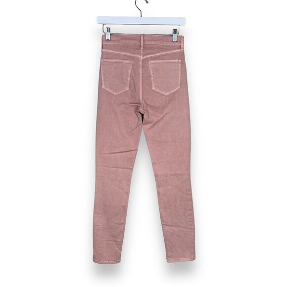 Gap 1969 True Skinny Jeans Size 24 Ankle Promenade Pink Denim Stretch High Rise - Picture 1 of 6